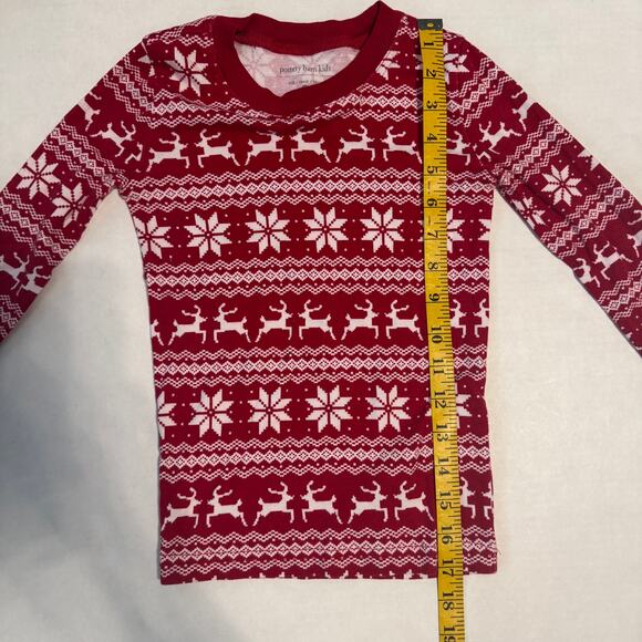 Pottery Barn Kids 8 PJ Set Sustainable Organic Cotton Holiday Warm Cozy Comfy - Picture 7 of 14